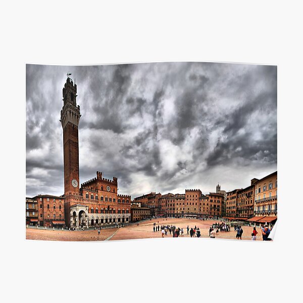 Piazza del Campo Poster