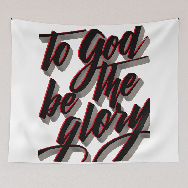 Item preview, To God be the glory. designed and sold by indicap.