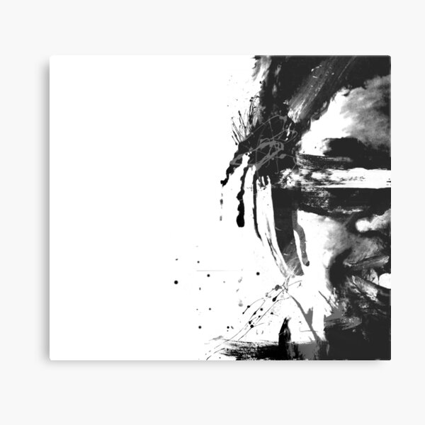 Just Listen Metal Print