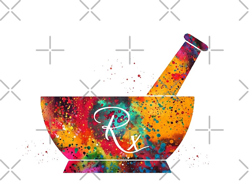 “Pharmacist Pestle and Mortar” by erzebetth | Redbubble