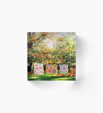 A Country Autumn Acrylic Block