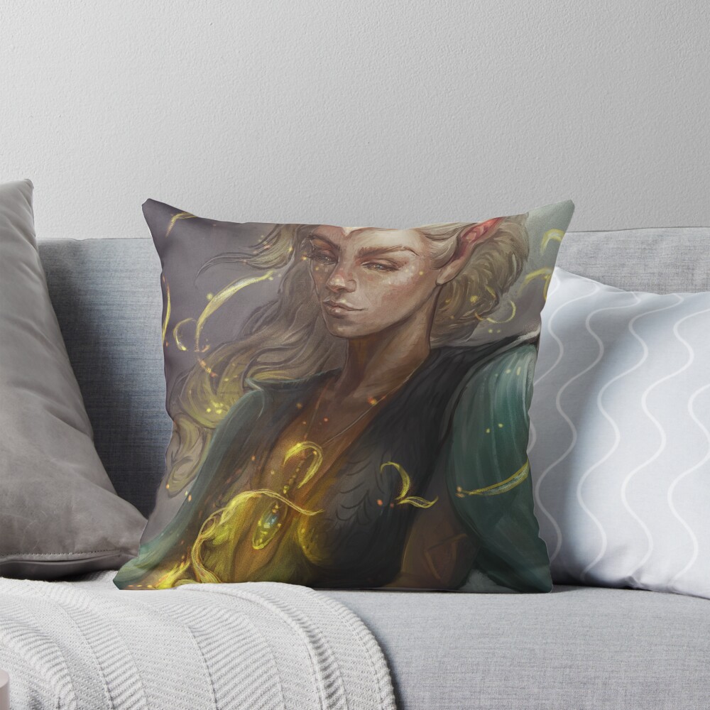 Item preview, Throw Pillow designed and sold by uponadaydreamer.