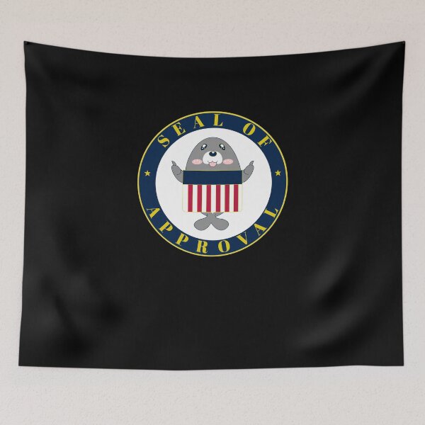 Item preview, Seal of Approval - Funny Animal  designed and sold by PrintPress.