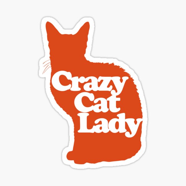 Item preview, Crazy cat Lady designed and sold by Boog Monst .
