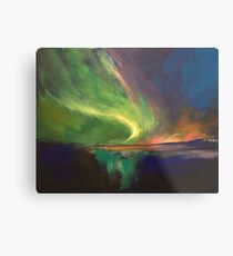 Aurora Borealis Metal Print