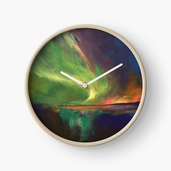 Aurora Borealis Clock