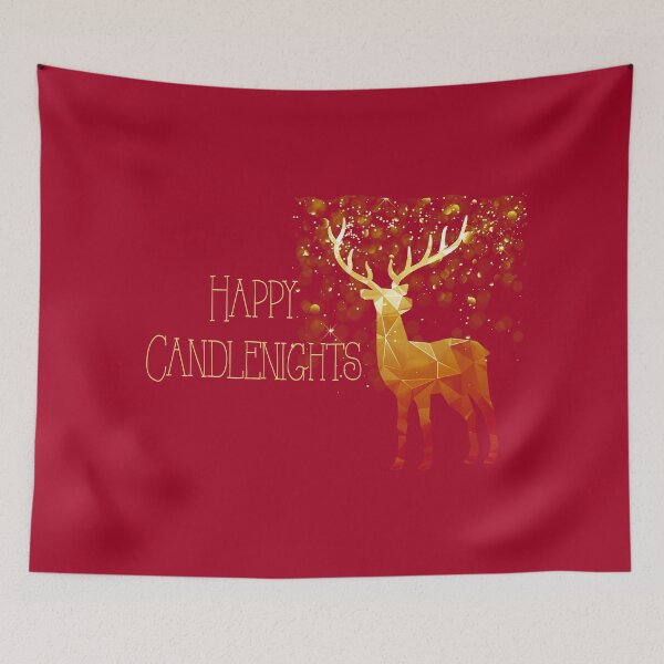 Item preview, Happy Candlenights designed and sold by BunnyMomMtl.