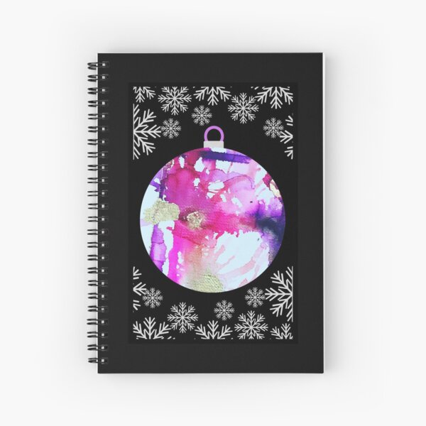 Christmas? You got this in Silver Spiral Notebook