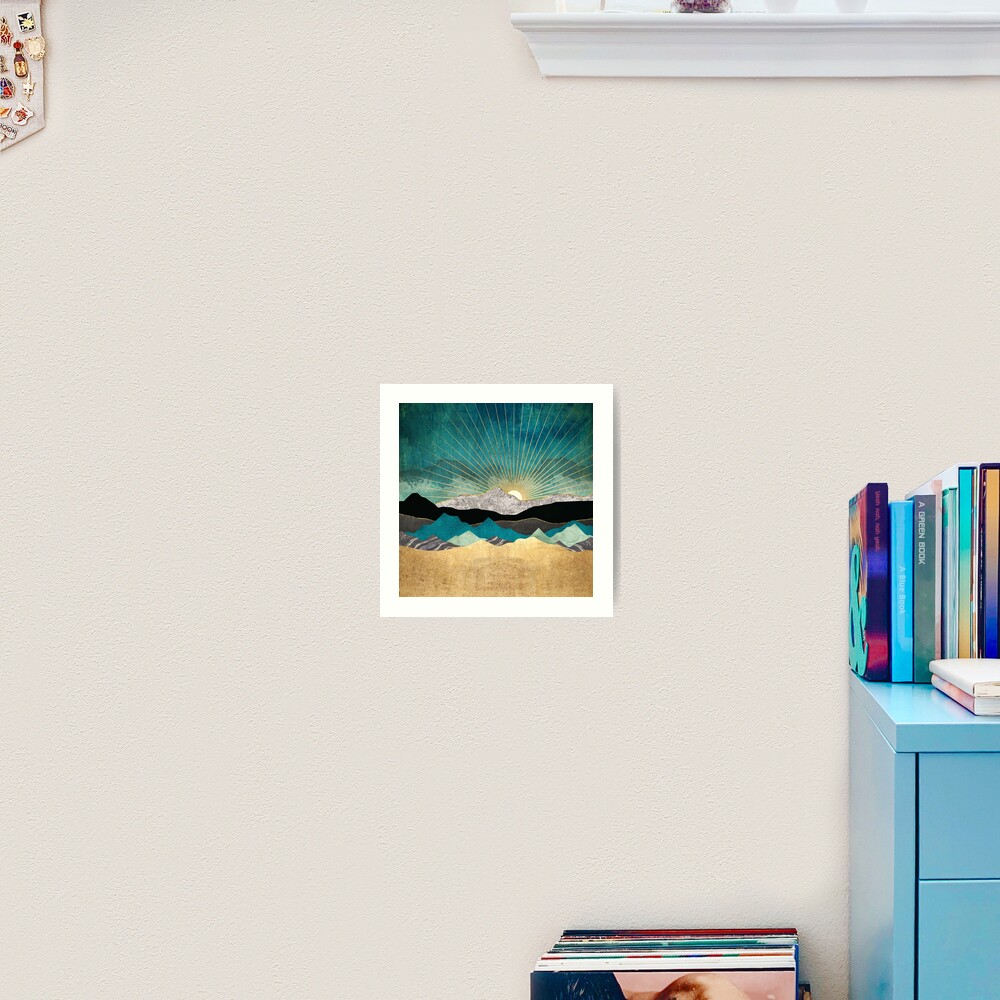 Pfau Vista Kunstdruck