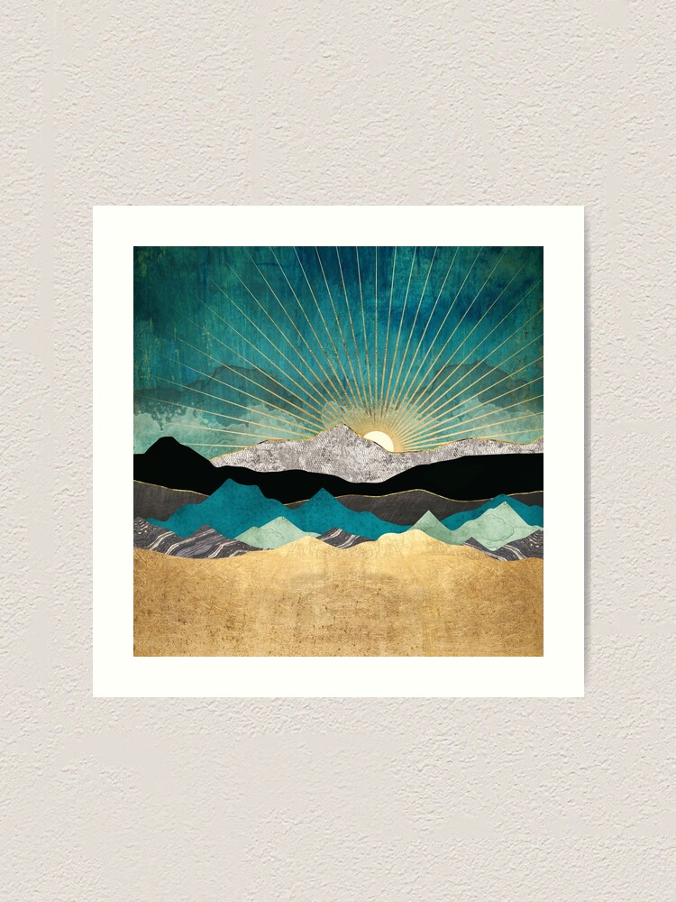Alternative Ansicht von Pfau Vista Kunstdruck
