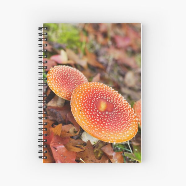 'Shrooms Spiral Notebook