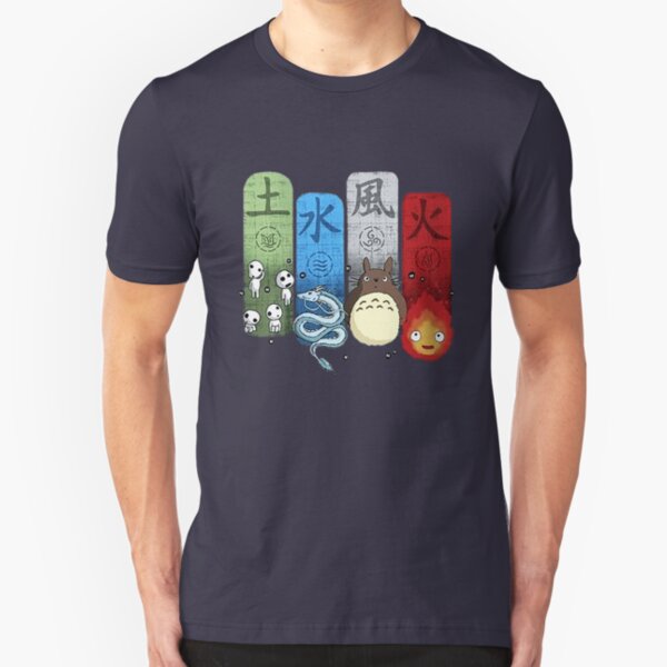 Ghibli Studio Slim Fit T-Shirt