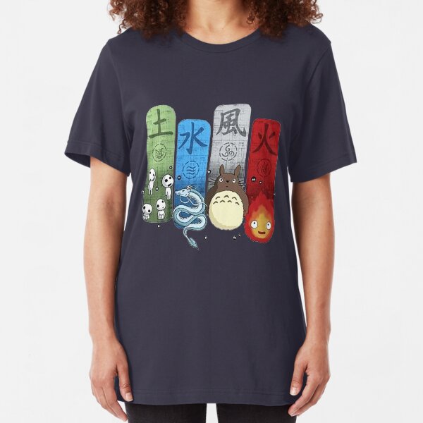 Ghibli Studio Slim Fit T-Shirt
