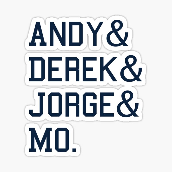 Derek Jeter #2 Jersey Number Sticker for Sale by StickBall