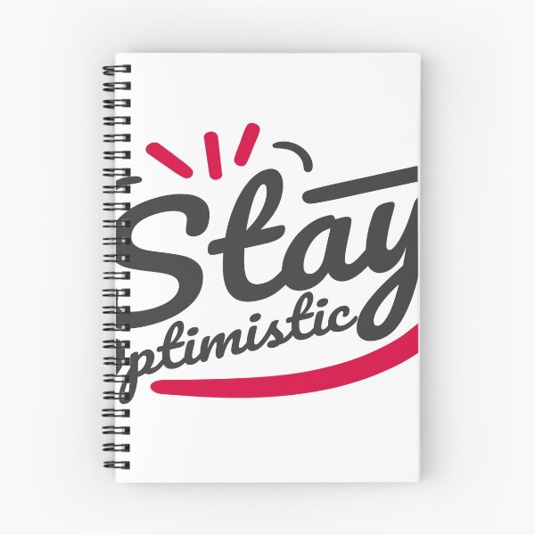 Item preview, Stay Optimistic Typography designed and sold by leen12 Art Designs Prints.