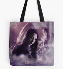 Iris West- Purple Design Tote Bag
