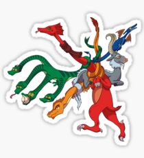 Dragon MBTA Map Sticker