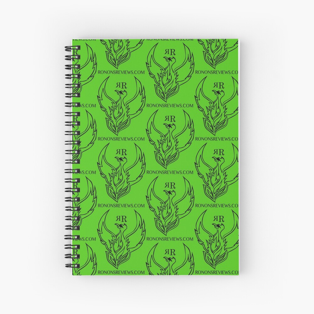 Ronon's Reviews Official Merch Spiral Notebook