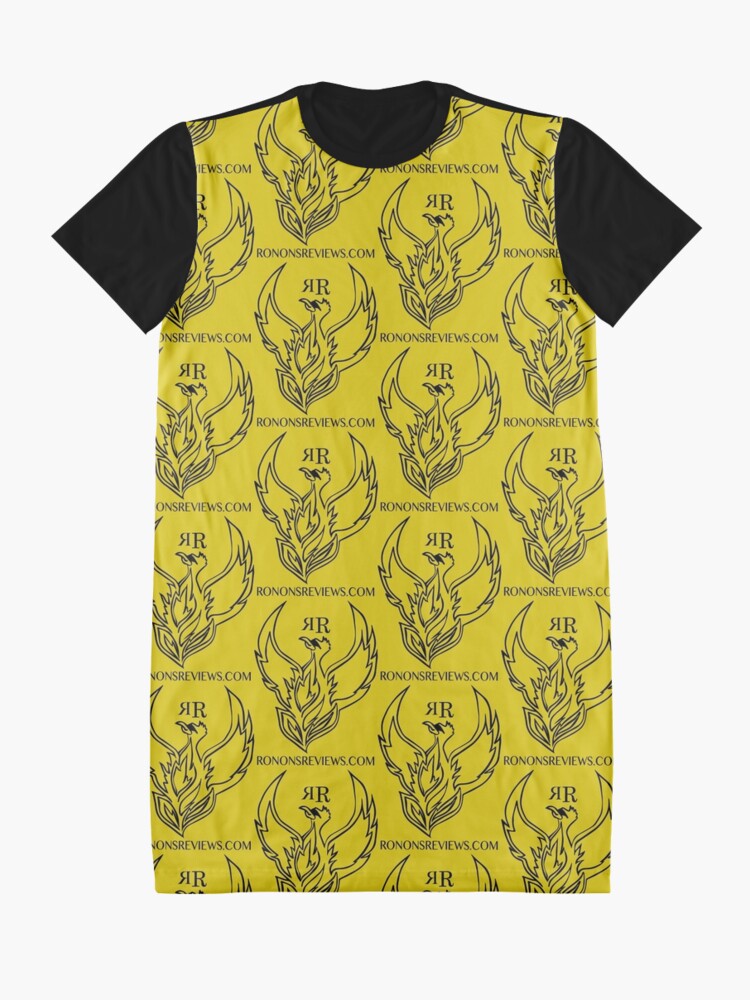Alternate view of Ronon's Reviews Official Merch Graphic T-Shirt Dress