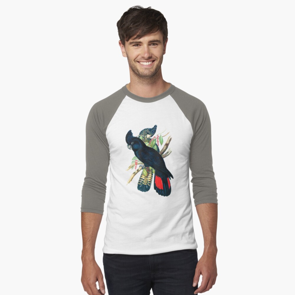 Item preview, Baseball ¾ Sleeve T-Shirt designed and sold by headpossum.