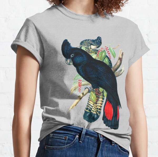 Australian Banksian Black Cockatoo Classic T-Shirt