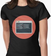 Web development Women's Fitted T-Shirt