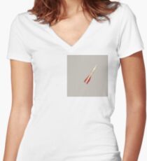 Missile Women's Fitted V-Neck T-Shirt