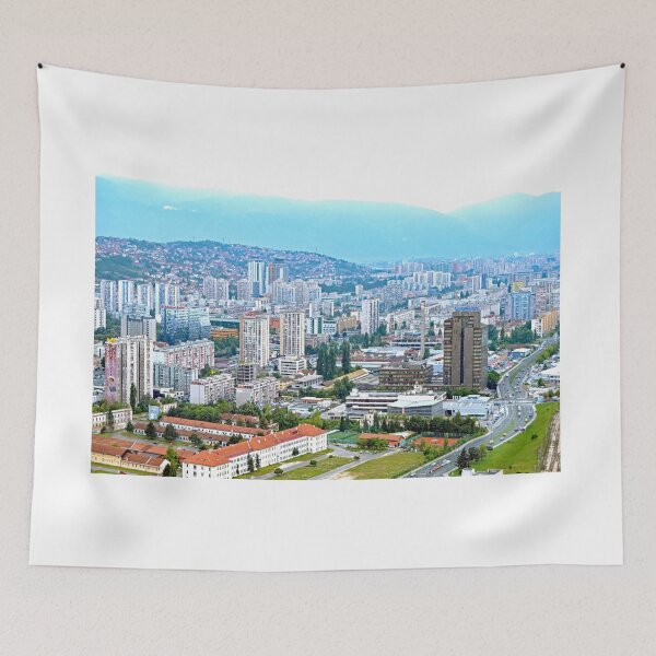 Artikelvorschau, Sarajevo, Panoramablick entworfen und verkauft von alesanko.