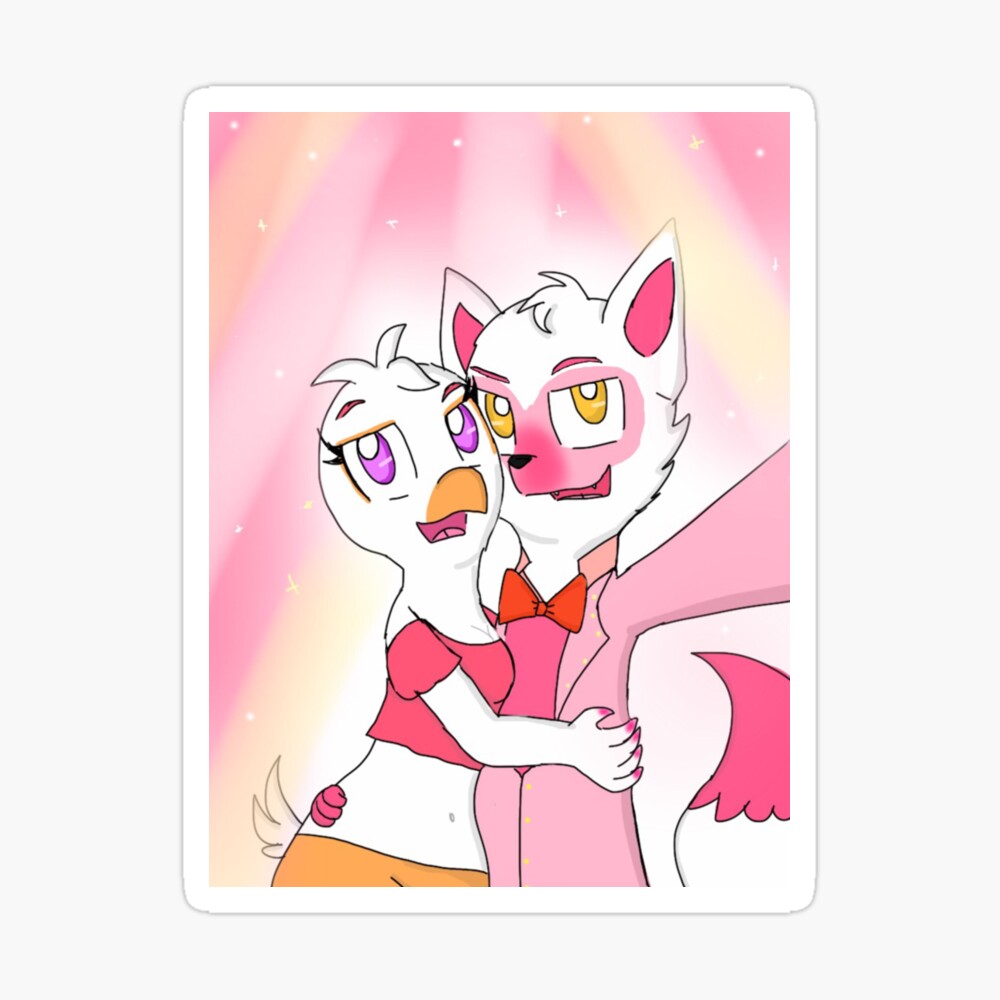 FNAF Funtime Chica Sticker for Sale by ChocolateColors