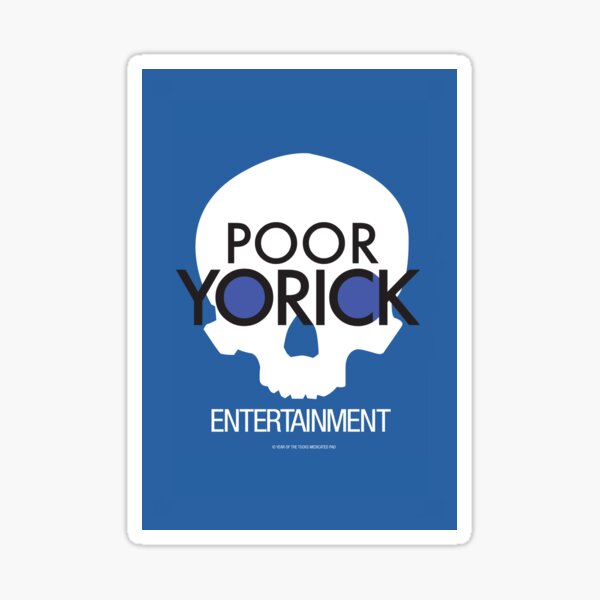 Poor Yorick Entertainment - Infinite Jest Sticker