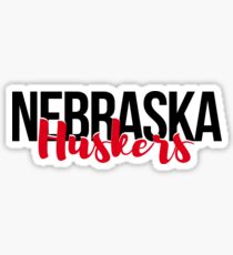 Nebraska Huskers Sticker