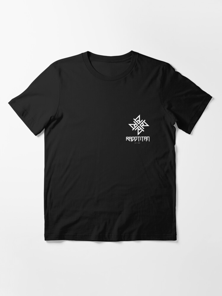 Thumbnail 3 of 7, Essential T-Shirt, White star chest Radd Titan designed and sold by RaddTitan.