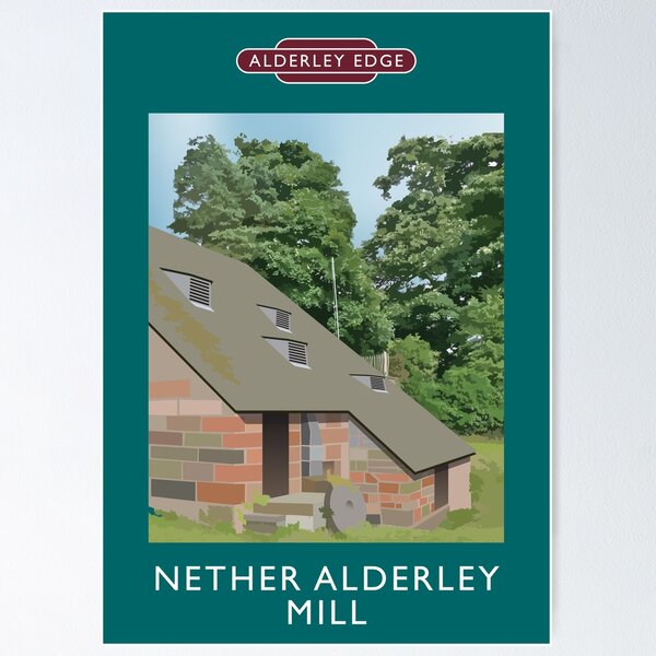 Item preview, ALDERLEY EDGE - Nether Alderley Mill designed and sold by CRP-C2M-SEM.