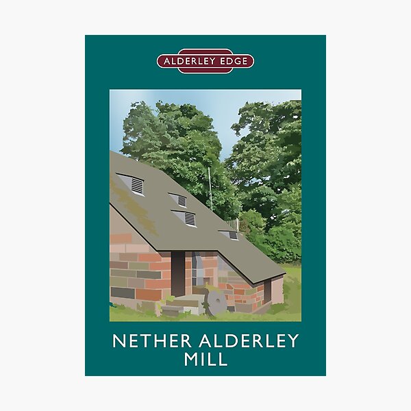 Item preview, ALDERLEY EDGE - Nether Alderley Mill designed and sold by CRP-C2M-SEM.