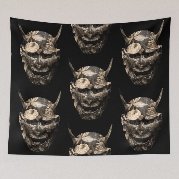 Item preview, Kabuki demon mask - Antiqued designed and sold by EvilLeftHand.