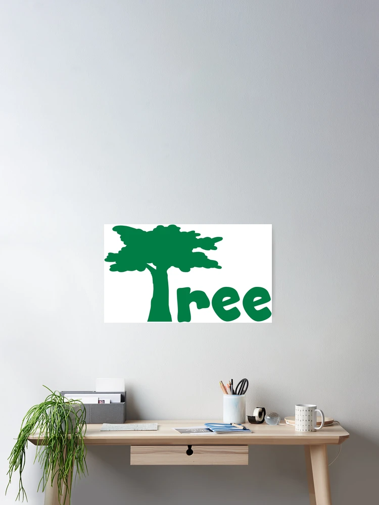 Thumbnail 2 of 3, Poster, Tree designed and sold by Vectorqueen.