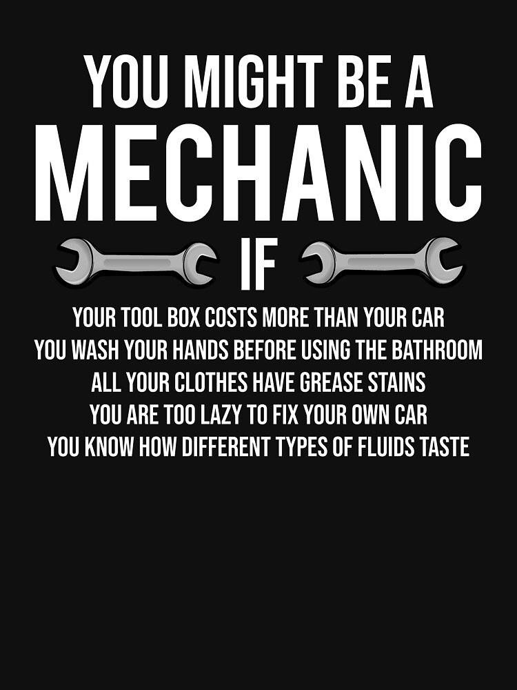You Might Be A Mechanic If T-Shirt Funny Mechanic Gifts You Might Be A Mechanic If T-Shirt Funny Mechanic Gifts