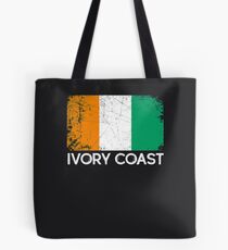 Ivorian Flag Design | Vintage Made In Ivory Coast Gift Tote Bag