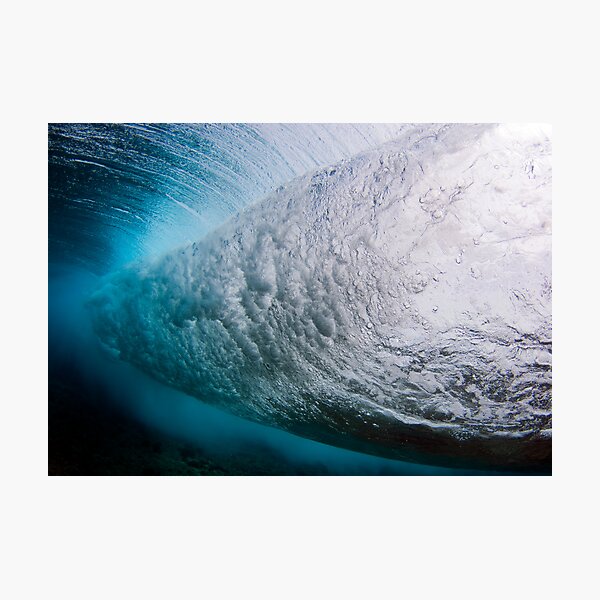 Breaking wave Photographic Print