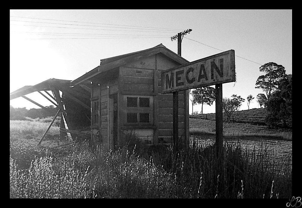 "Abandoned Train Station Dorrigo, NSW" by Leah Beaumont Redbubble