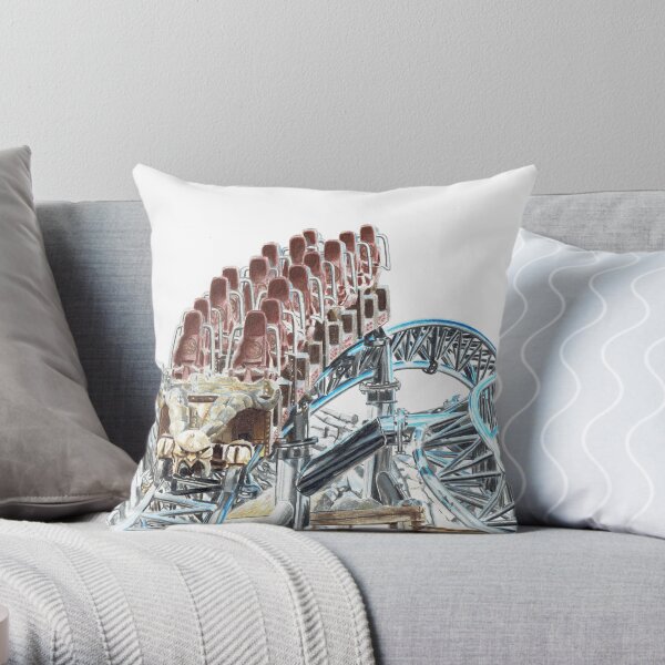 Taron at Phantasialand Throw Pillow