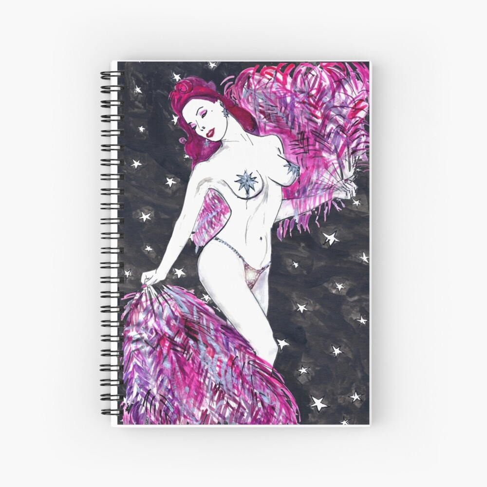 Item preview, Spiral Notebook designed and sold by lauraredwitch.