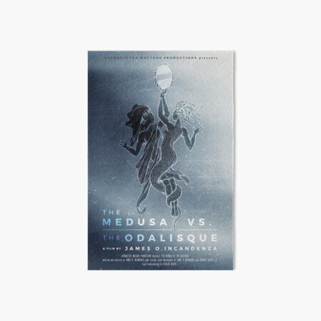 The Medusa vs The Odalisque movie poster Art Board Print