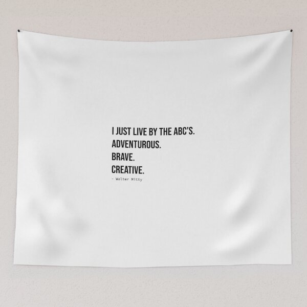 Item preview, Walter Mitty Movie Quote designed and sold by SpencerGurley.
