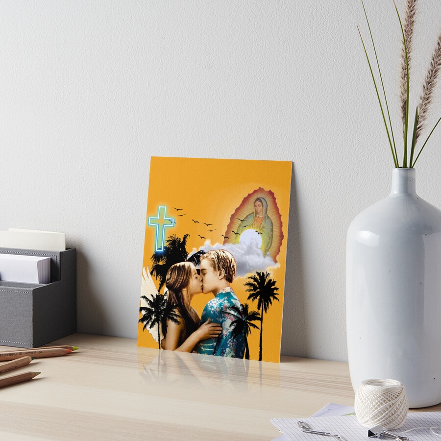Romeo and Juliet - Baz Luhrmann Art Board Print