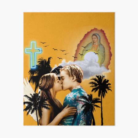 Romeo and Juliet - Baz Luhrmann Art Board Print