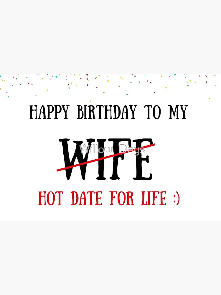 greeting card for wife