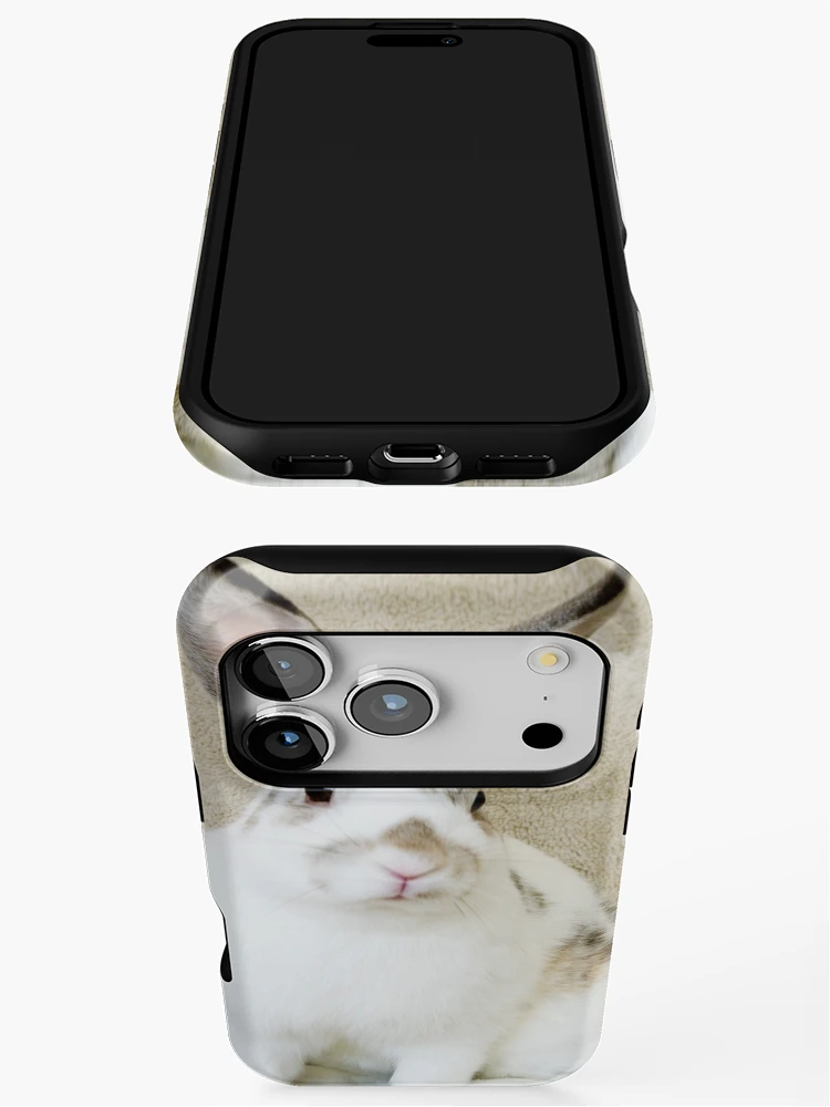 Thumbnail 3 of 4, iPhone Case, Pretty Rabbit designed and sold by South Coast Rabbit Rescue.