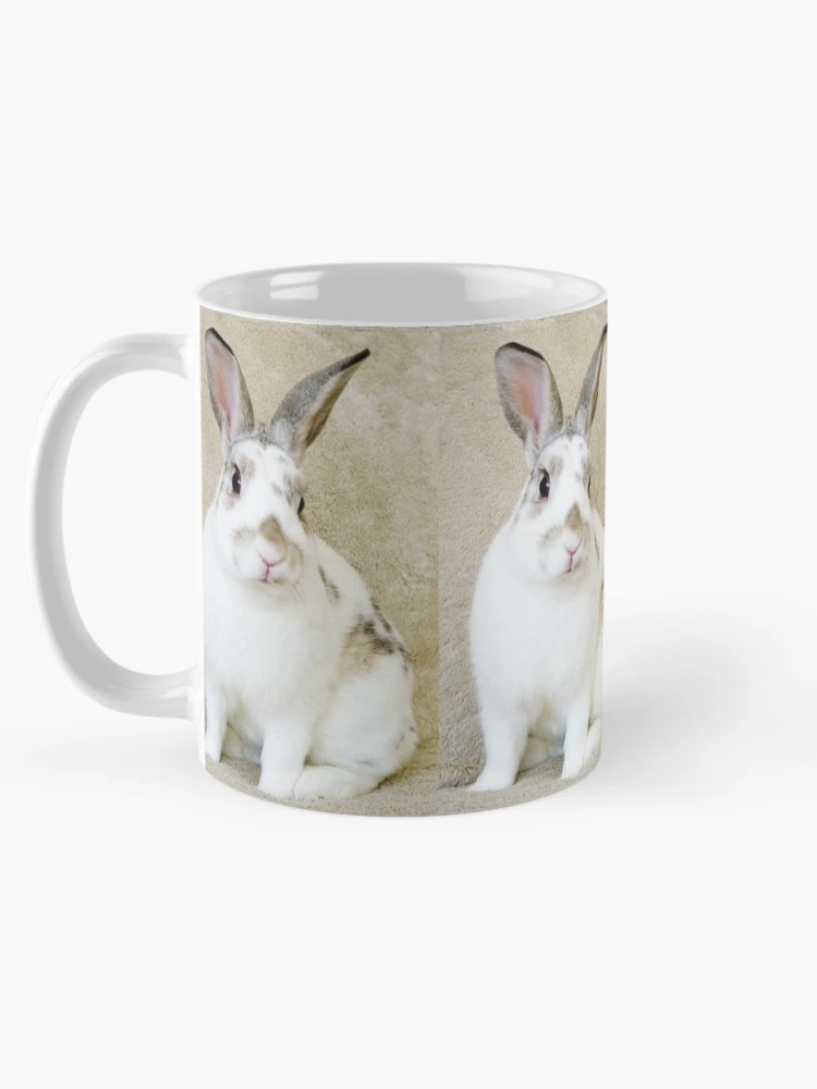 Thumbnail 5 of 6, Coffee Mug, Pretty Rabbit designed and sold by South Coast Rabbit Rescue.