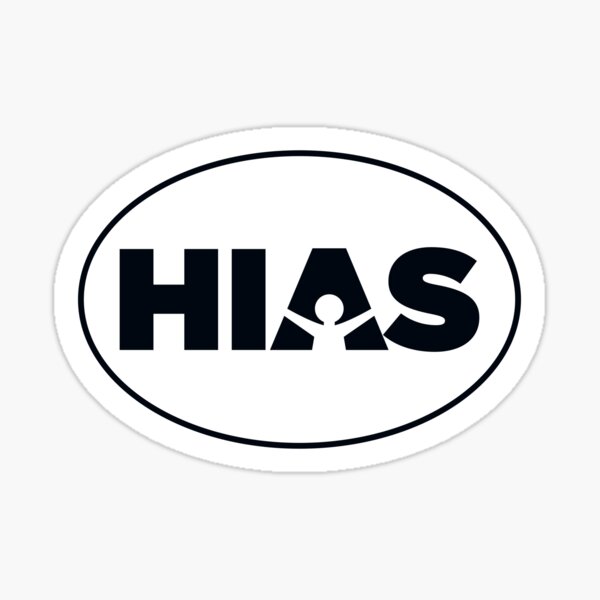 HIAS Bumper Sticker Sticker